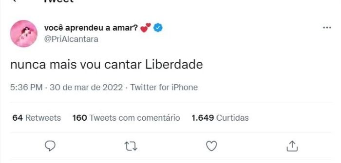 Bolsonaro Compartilha Música De Priscilla Alcântara E Cantora Diz: 'Nunca Mais Vou Cantá-La'