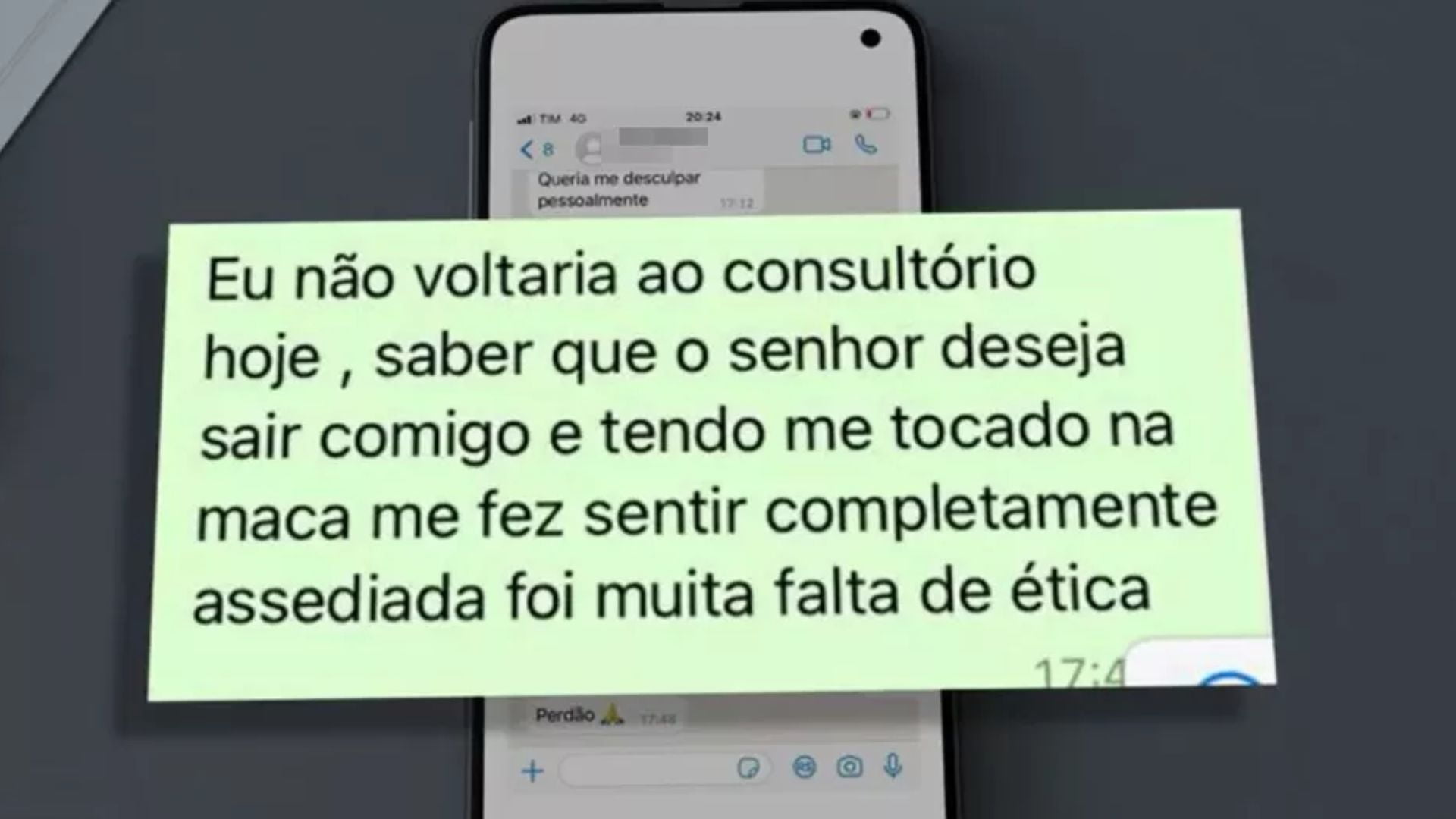 Paciente Relata Que Foi Molestada Por Médico Em Salvador