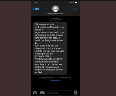 Golpistas Utilizam Do Whatsapp E Sms Para Prometer Falsos Empregos