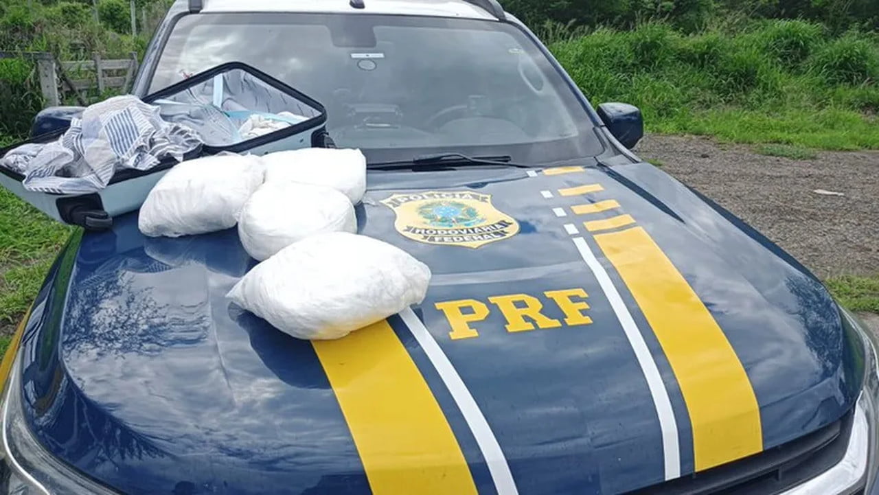 Prf Apreende 10 Kg De Cocaína