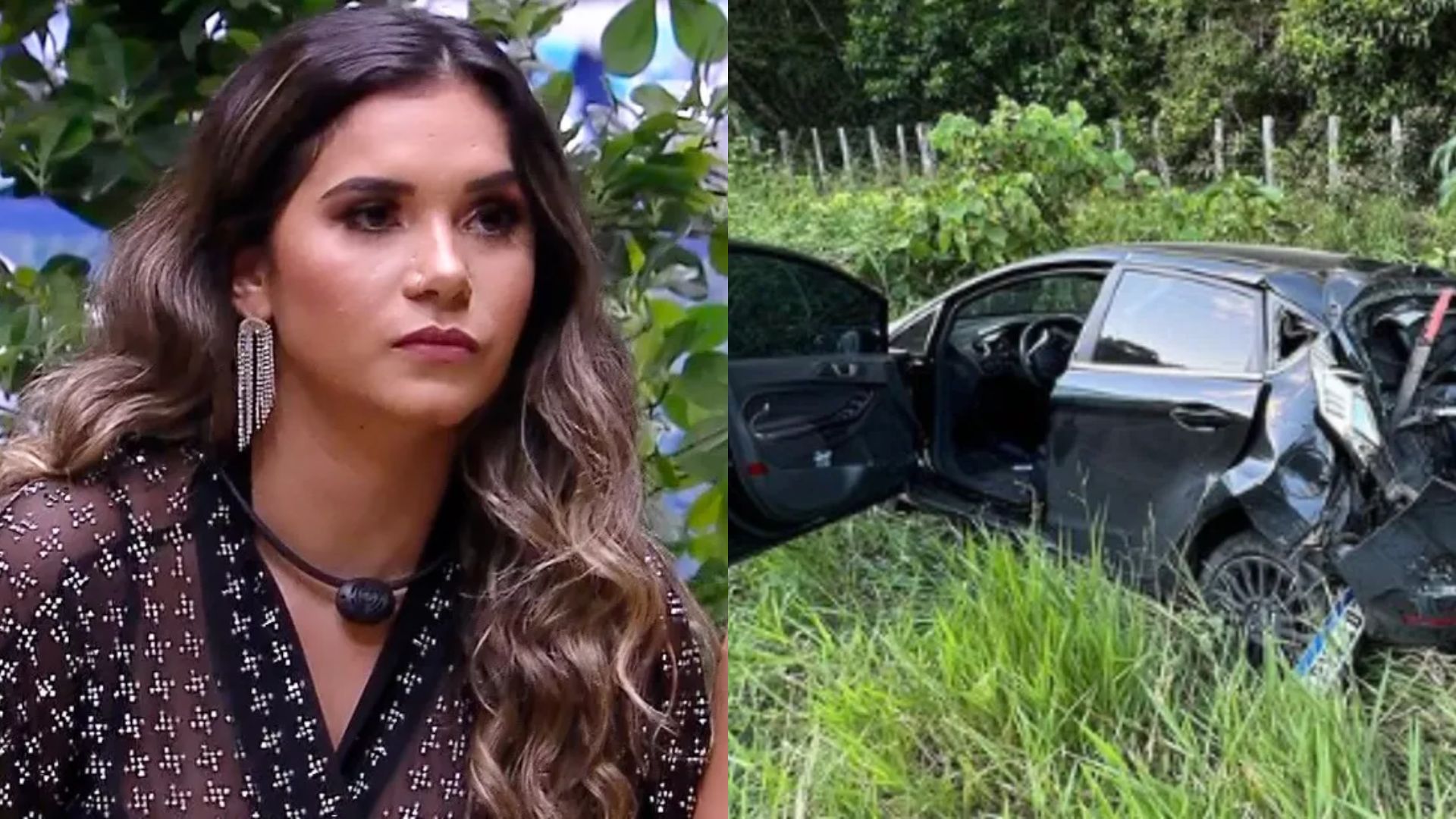 Bbb Gizelly Bicalho Sofre Acidente De Carro Na Bahia