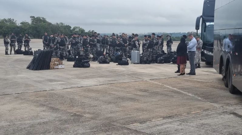 Bahia Envia 70 Policiais Militares A Brasília Após Terrorismo