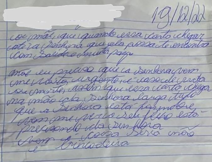 Estuprado, Detento Faz Apelo À Mãe: 'É Caso De Vida Ou Morte'