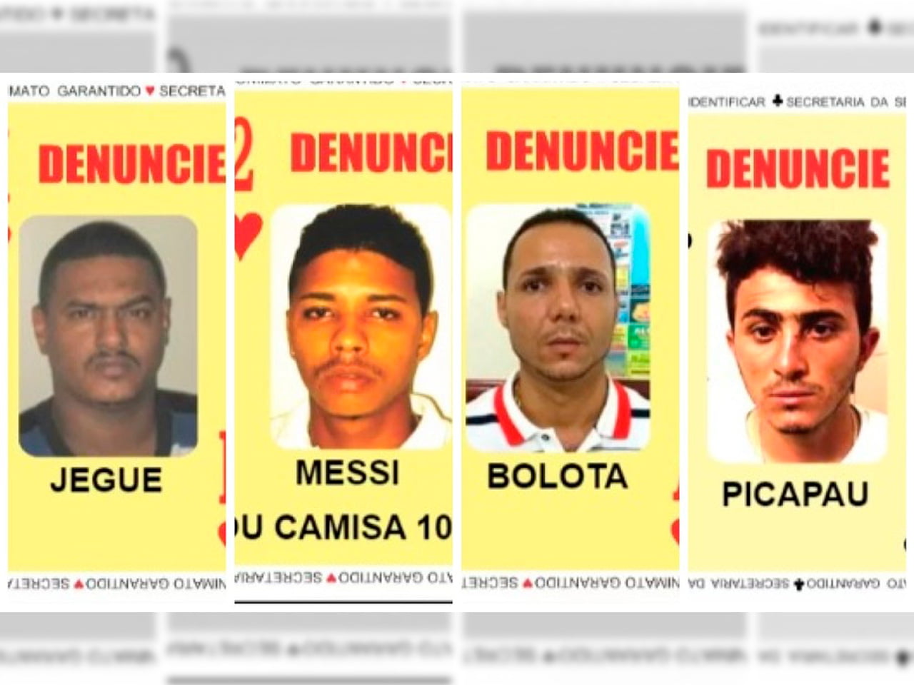 Conheça Os Criminosos Com Apelidos Curiosos Procurados Pela Polícia Na Bahia