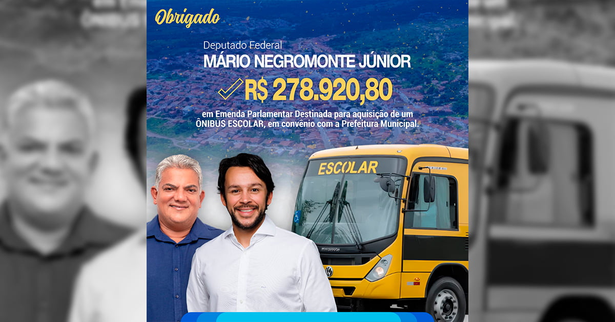 Ônibus Escolar Entregue Em Santa Brígida Graças Ao Esforço De Ronaldo Da Farmácia E Deputado Federal Mário Júnior