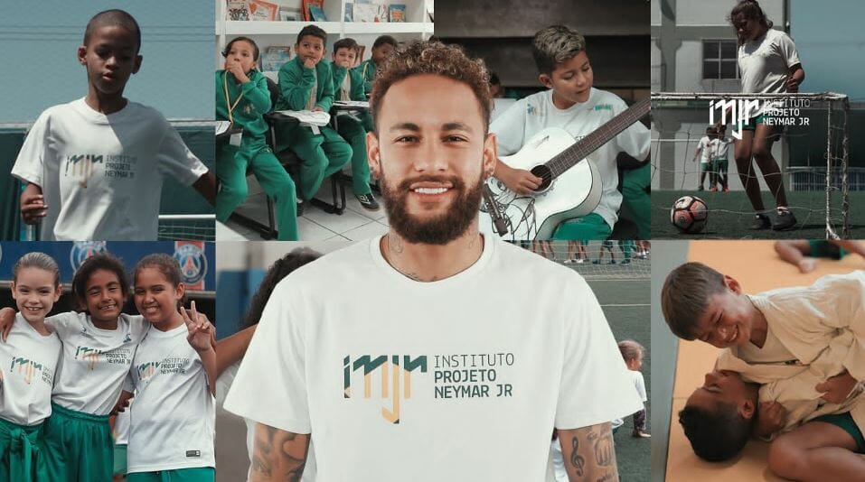 Neymar Jr. Promove Leilão Beneficente Com Camisa Autografada Por Pelé