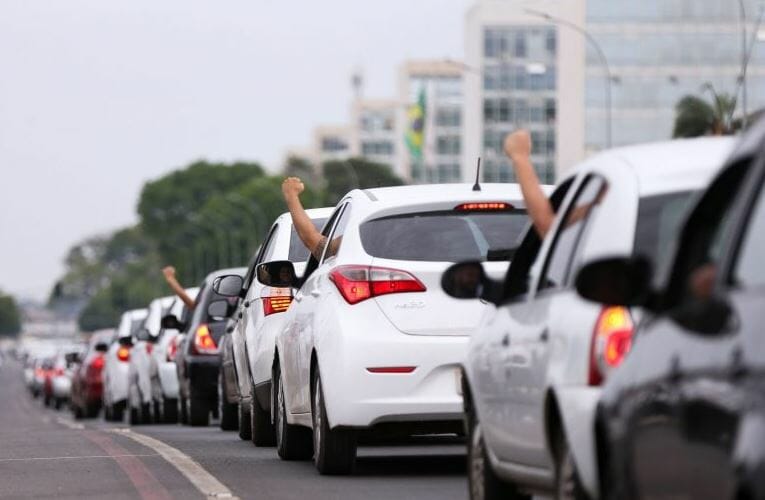 Paralisação Nacional: Motoristas E Entregadores Por Aplicativo Exigem Melhores Condições