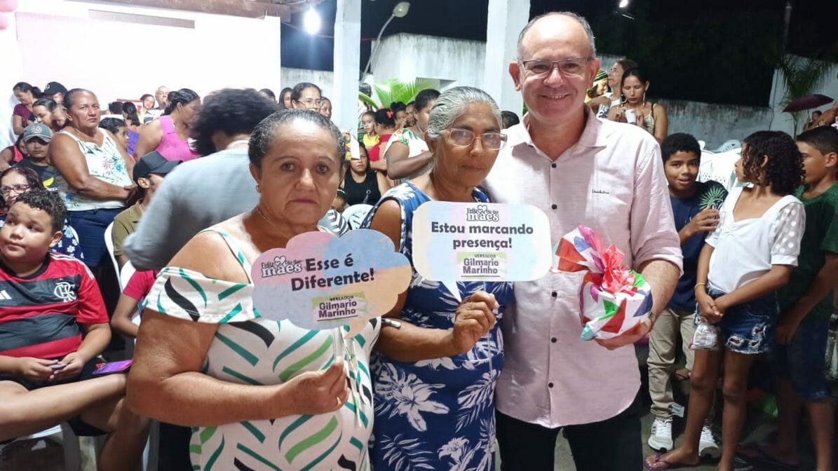 Vereador Gilmário Marinho Emociona Em Evento De Homenagem Às Mães