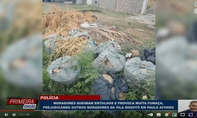 😷🔥 Moradores Sofrem Com Queima De Entulho Em Vila Moxotó, Paulo Afonso! 🏘️🆘