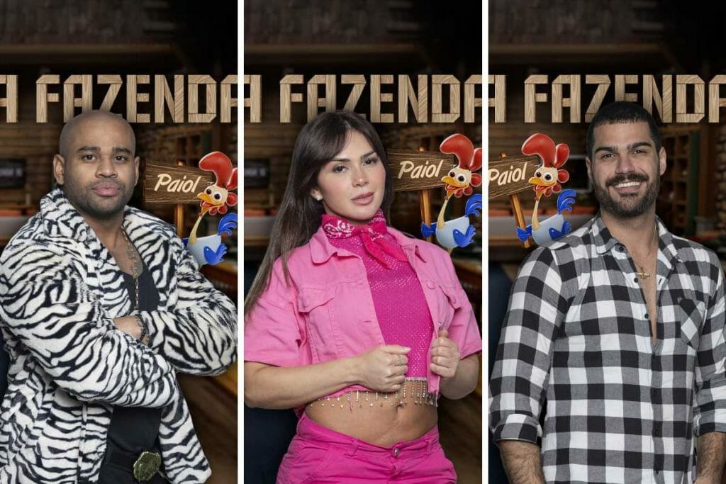 Enquete A Fazenda 15 - Saiba quem lidera a lista de favoritos