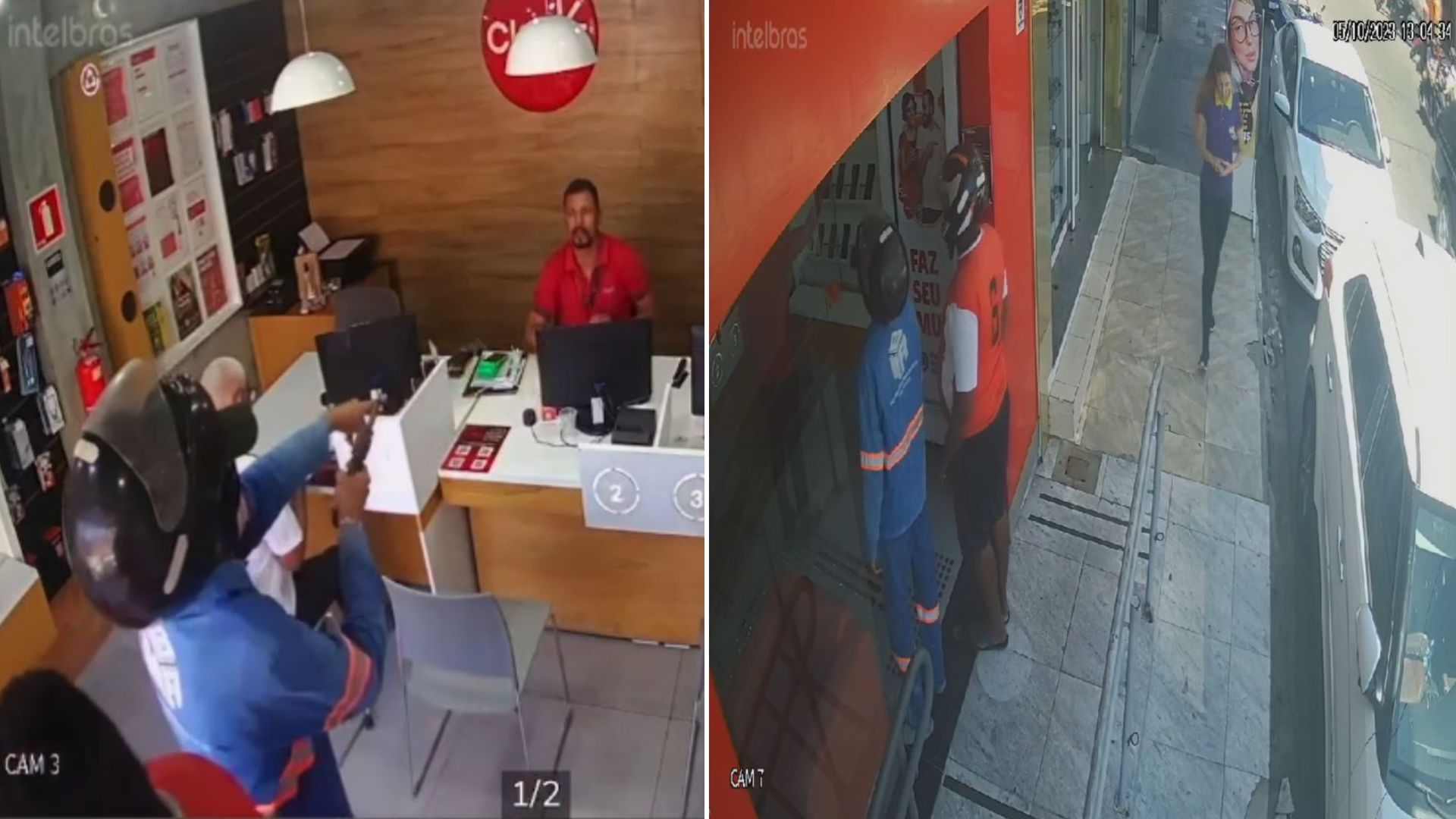 Homens Armados Assaltam Loja Da Claro Em Paulo Afonso; Veja O Vídeo