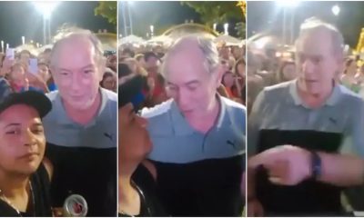 Vídeo: Ciro Gomes Dá Um Tapa Na Cara De Homem Após Ser Chamado De “Bandido” Durante Show Em Fortaleza