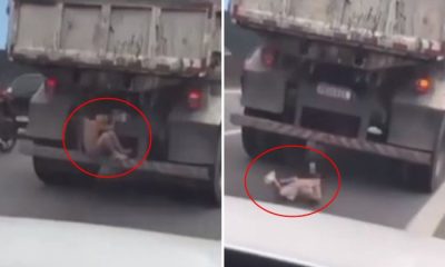Vídeo: Criança Cai De Caminhão Em Movimento Após Pegar ‘Carona’ No Veículo