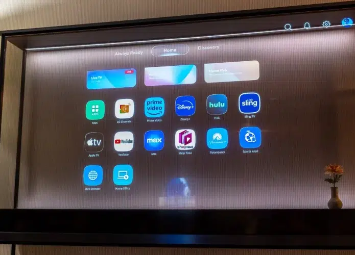 Tv Oled Com Tela Transparente