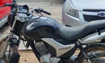 Polícia Militar Recupera Motocicleta Furtada Em Zona Rural De Paulo Afonso
