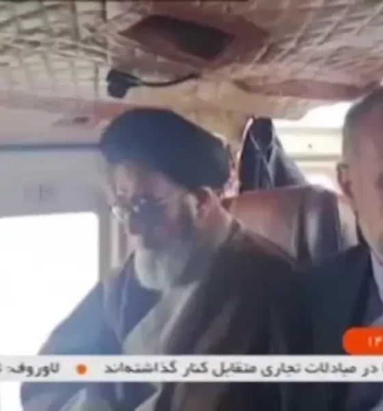 Imagens Do Presidente Do Irã Antes Do Acidente Tv Estatal Do Irã