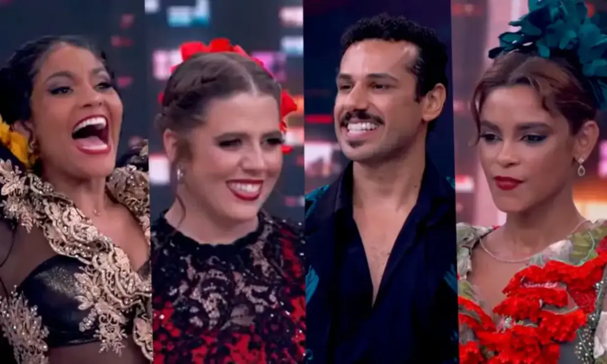 Amaury Lorenzo, Tati Machado, Lucy Alves E Barbara Reis Disputam As Vagas Da Finalíssima Do 'Dança Dos Famosos'. ​Foto: Reprodução/ Redes Sociais
