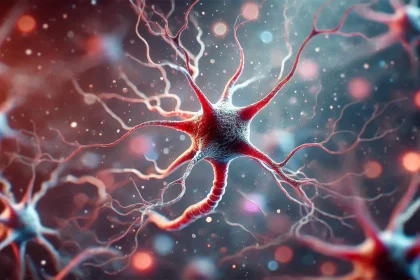 Ilustração De Neurônios, Destacando Sua Estrutura Complexa Com Dendritos E Axônios, Representando Comunicação Neural E Função Cerebral (Imagem: Kateryna Kon / Shutterstock)
