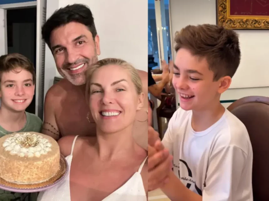 Ana Comemora Aniversário Do Filho Alezinho (Reprodução)