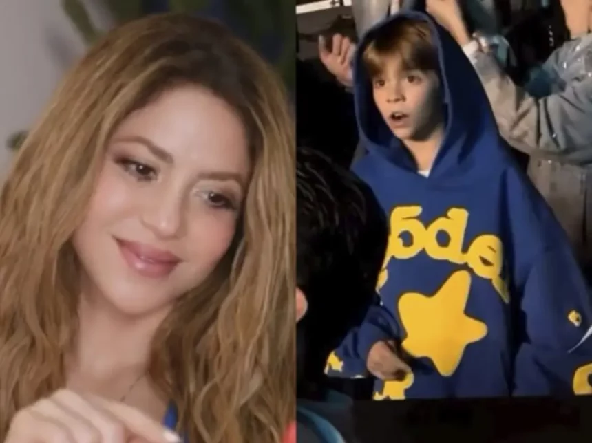 Shakira E Sasha, Seu Filho Com Gerard Piqué (Reprodução / Youtube E X)