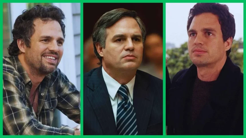 Crédito: Mark Rufallo Em The Kids Are All Right (Gilbert Films), Dark Waters (Focus Features) E Just Like Heaven (Dreamworks).