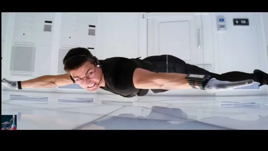 A Lendária Cena Deo Primeiro Filme Da Missão Impossível Com Tom Cruise (Reprodução: Marcelo Valladão)