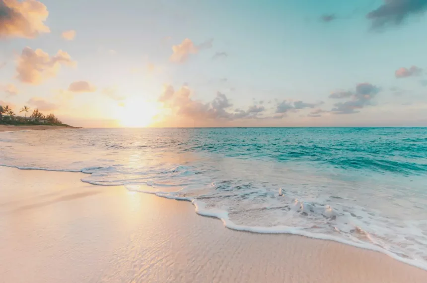 Praia Numa Região Litorânea (Reprodução: Sean Oulashin/Unsplash)
