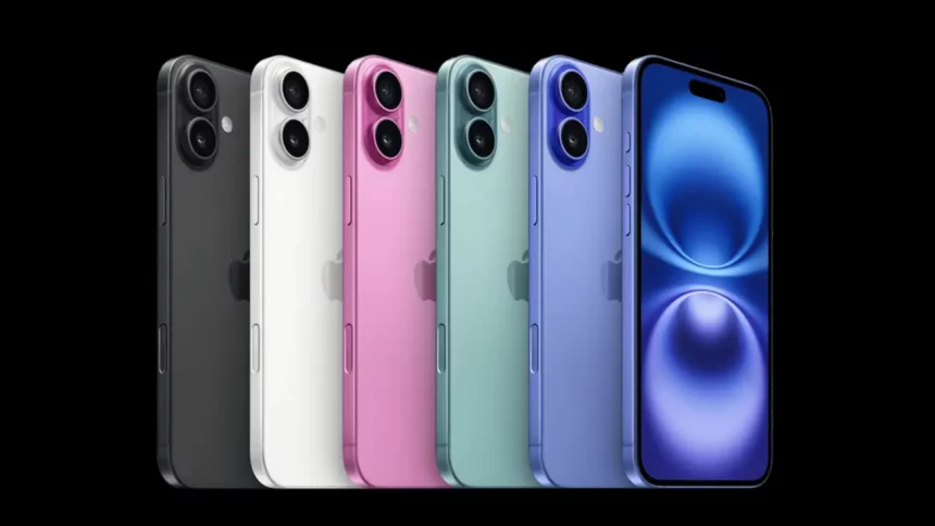 Iphone 16 Via Apple/Reprodução