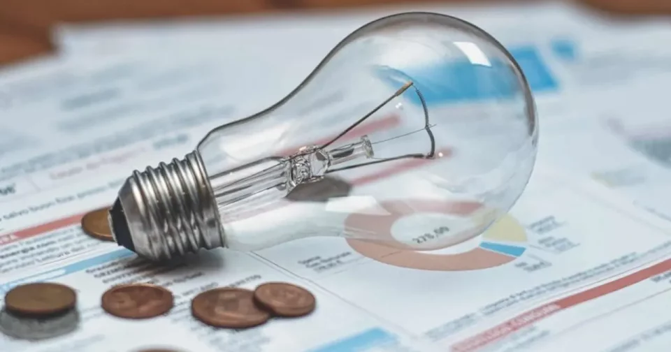 Conta De Luz Em Cima Da Mesa (Reprodução: @Renata Photography/Shutterstock)