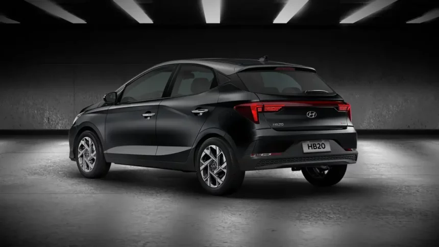 Hb20 Preto (Divulgação: Hyundai)