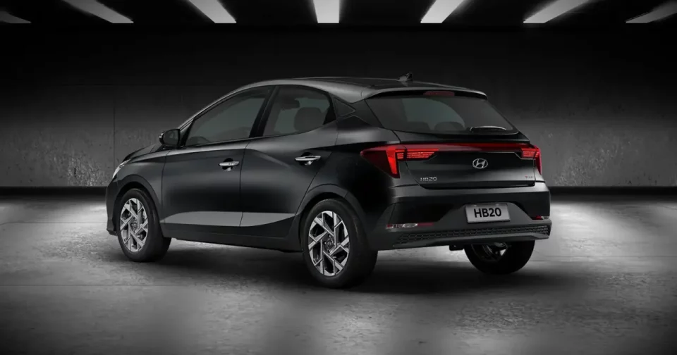 Hb20 Preto (Divulgação: Hyundai)