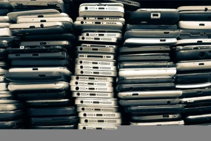 Menina Segura Smartphone Com Vidro Quebrado Em Fundo Branco. / Crédito: Paulzhuk (Shutterstock/Reprodução)