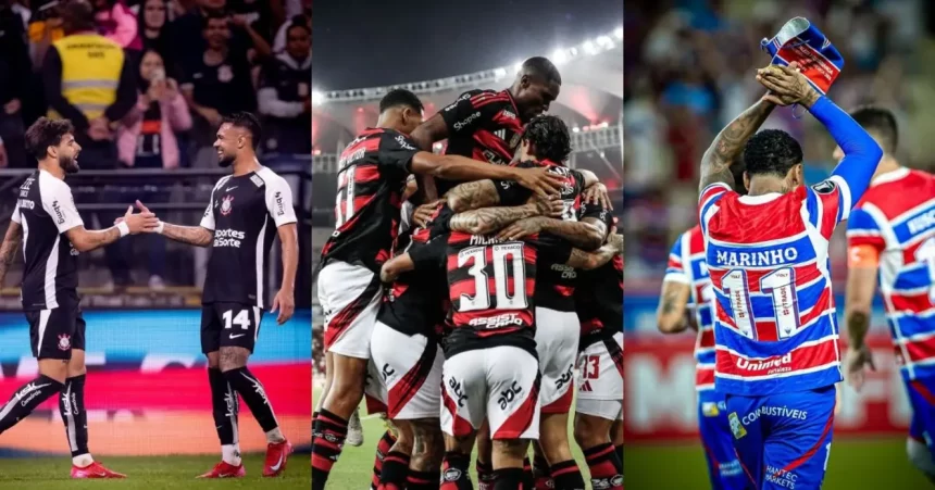 Foto: Rodrigo Coca/Corinthians | Gilvan De Souza/Flamengo | Reprodução/Instagram