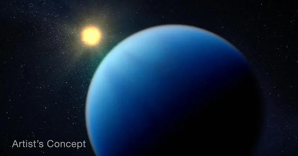 Concepção Artística De Como O Toi 421 B Deve Ser (Imagem: Nasa, Esa, Csa, Dani Player [Stsci])
