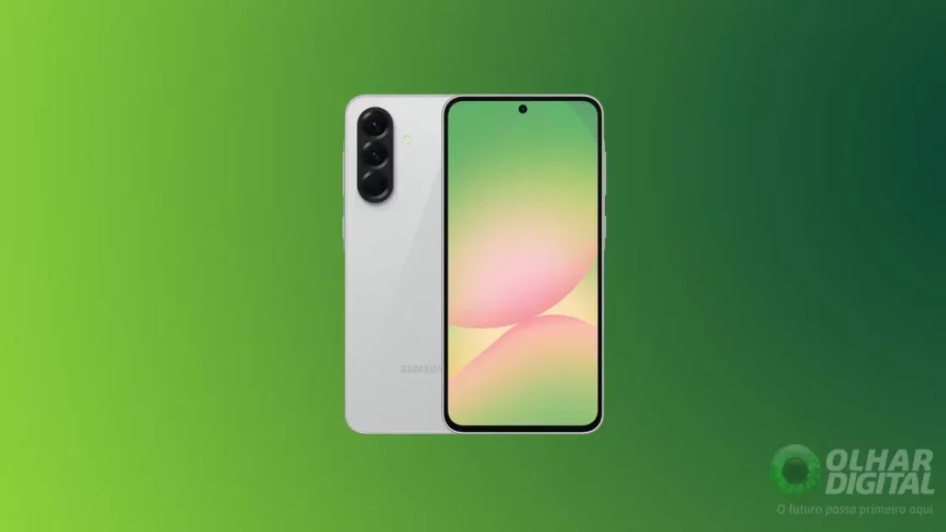 Samsung Galaxy A56. Imagem: Samsung / Divulgação