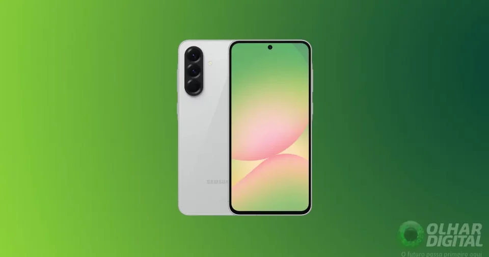 Samsung Galaxy A56. Imagem: Samsung / Divulgação