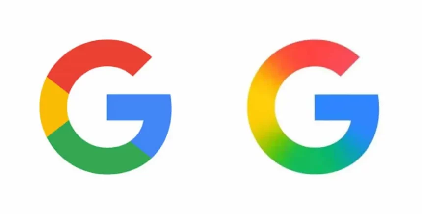 Antes E Depois Do Logotipo Do Google (Imagem: Google)