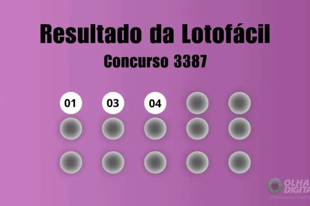 Veja Na Matéria Os Números Sorteados Do Concurso 3387 Da Lotofácil (Imagem: Olhar Digital)