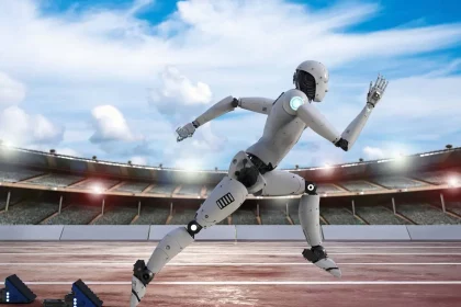 Humanoides Em Competição De Meia-Maratona Na Região De Yizhuang (Imagem: Unique / Divulgação)