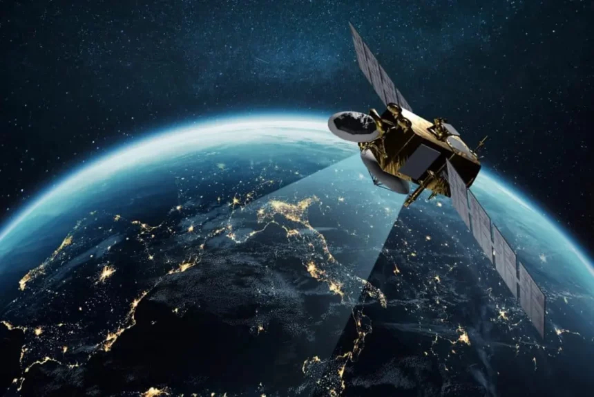 Representação Artística Dos Satélites Swarm, Da Esa. Crédito: Esa–P. Carril, 2013