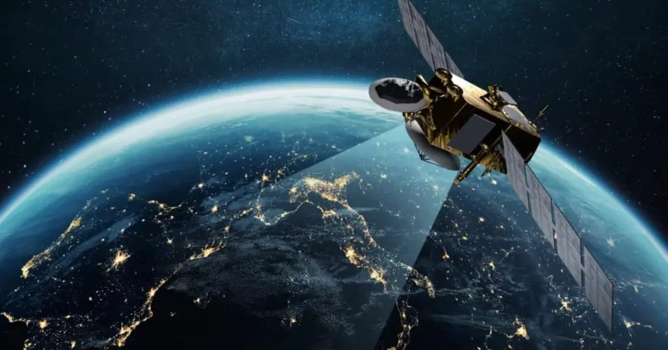 Representação Artística Dos Satélites Swarm, Da Esa. Crédito: Esa–P. Carril, 2013