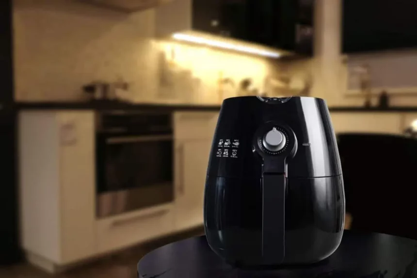Mulher Cozinhando Com Uma Air Fryer Moderna. / Crédito: Miophoto (Shutterstock)