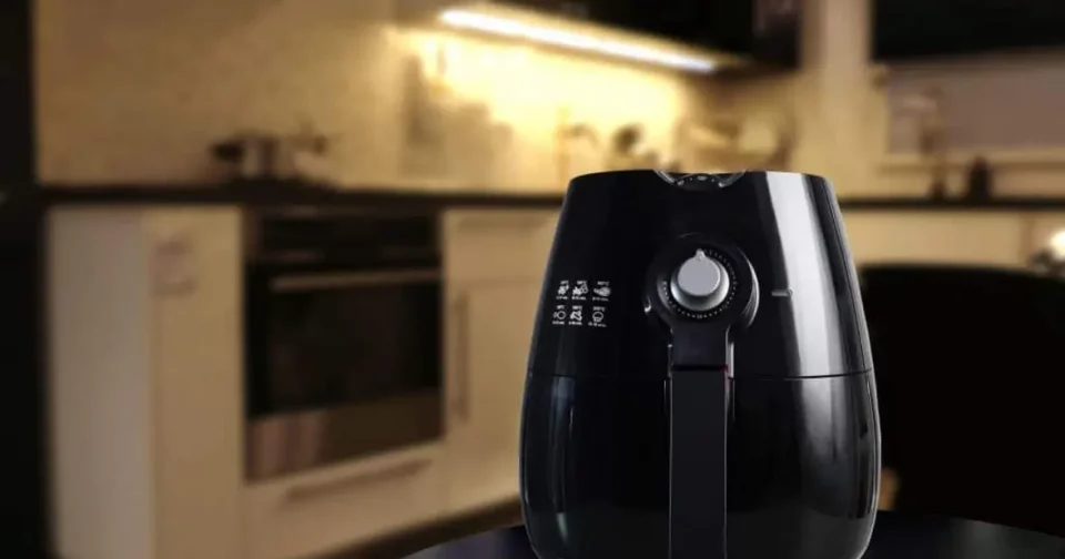 Mulher Cozinhando Com Uma Air Fryer Moderna. / Crédito: Miophoto (Shutterstock)