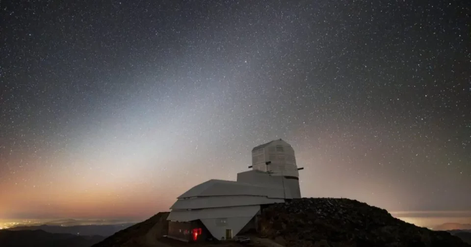 Equipado Com A Maior Câmera Digital Do Mundo, O Observatório Vera C. Rubin Vai Relevar As Primeiras Imagens Na Próxima Semana (Imagem: Rubinobs/Noirlab/Slac/Doe/Nsf/Aura/B. Quint)
