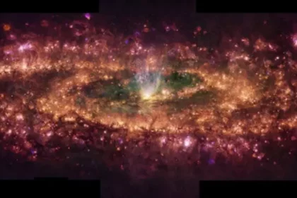 Magem Da Galáxia Do Escultor Registrada Pelo Muse (Crédito Da Imagem: Eso/E. Congiu Et Al.)