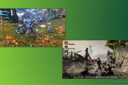Crédito: Dragon Quest Xi (Squareenix) E Skyrim (Bethesda Game Studios)