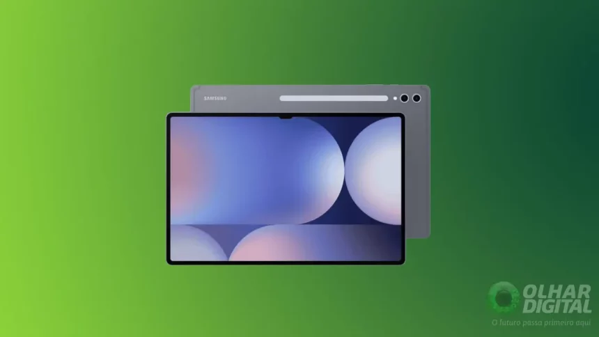 Galaxy Tab S6 Lite (2024). Imagem: Samsung / Divlugação