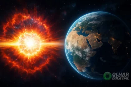 Explosões De Supernovas Podem Ter Causado Mudanças Climáticas Na Terra Ao Longo Da História, Segundo Novo Estudo. Crédito: Universidade Do Colorado, Boulder