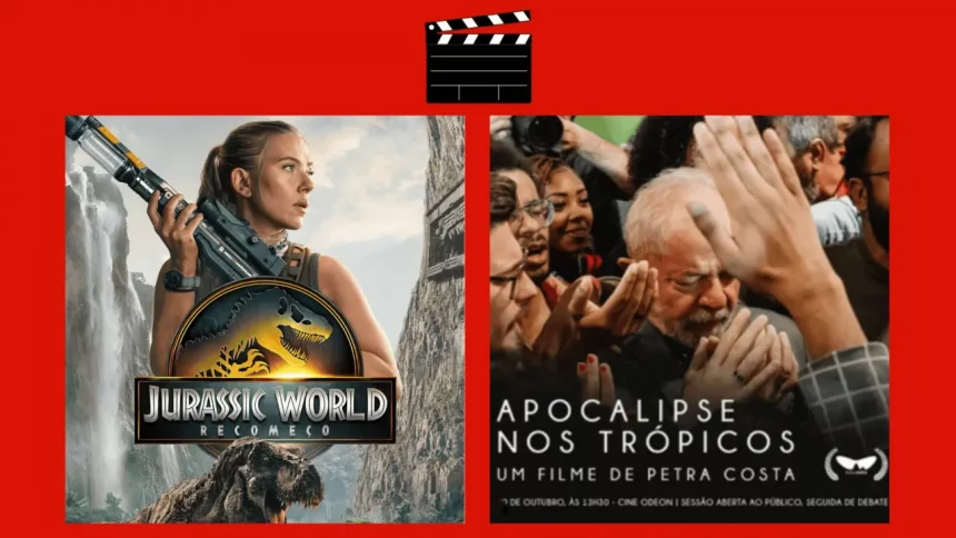 (Cartazes: Universal Pictures/Netflix - Montagem: Olhar Digital)