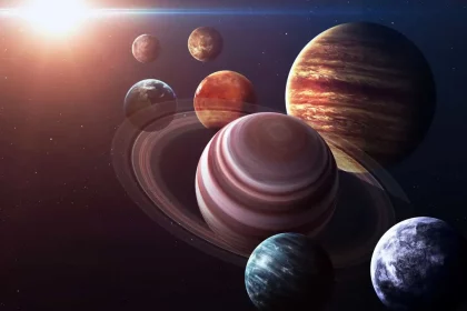 Planetas Do Sistema Solar Em Alta Resolução. Elementos Da Imagem Fornecidos Pela Nasa. / Crédito: Vadim Sadovski (Shutterstock)